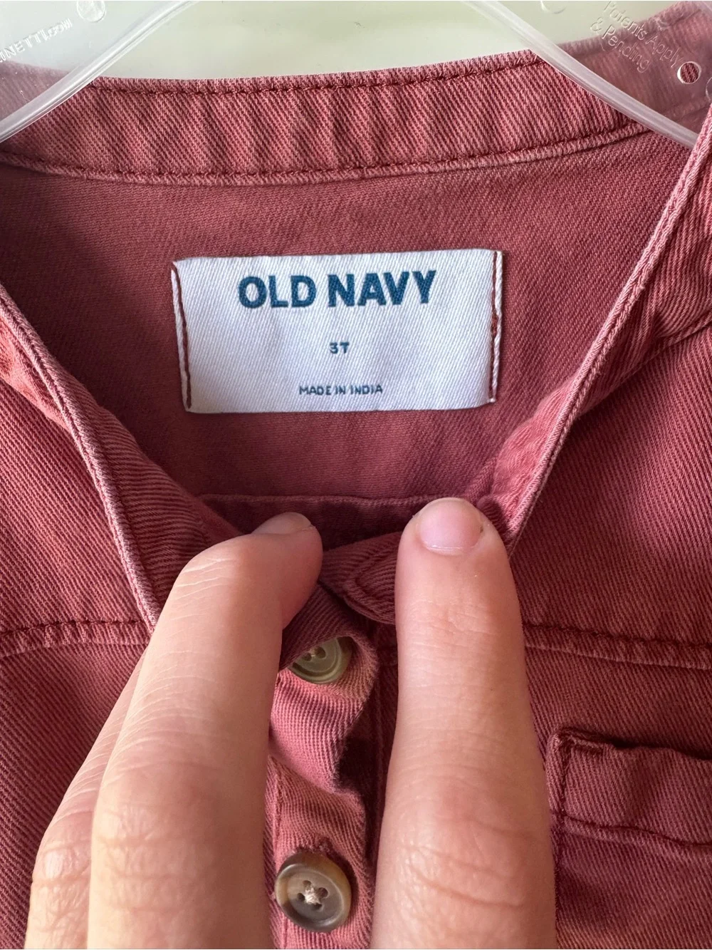 Old Navy Girls' Dusty Rose Utility Jumpsuit